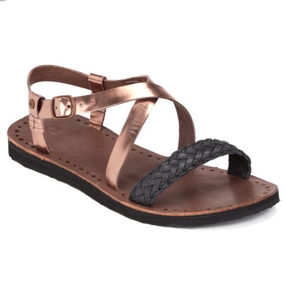 rose gold ugg sandals